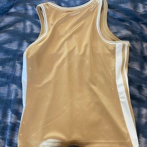 Adidas Gold Metallic Tank